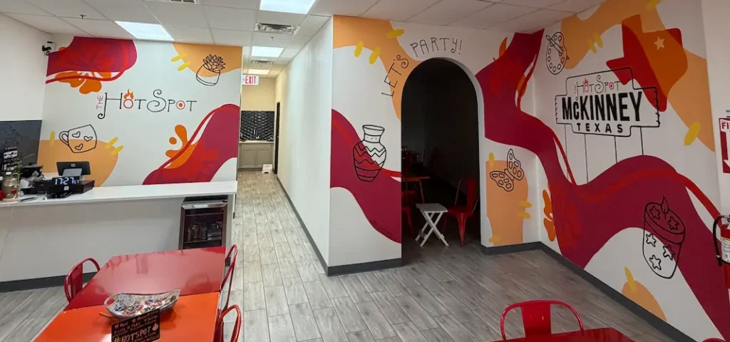 paint your own pottery studio McKinney TX