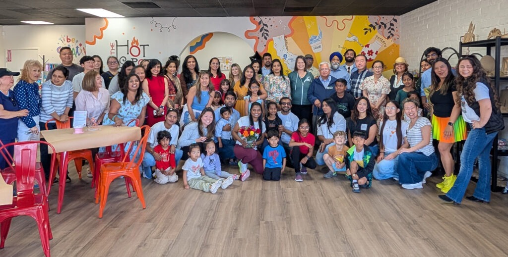 Union City Pottery Painting Art Studio Franchise Grand Opening Group Photo